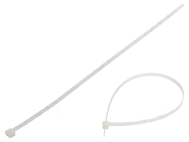 Kabelbinder; L: 450mm; W: 7,6mm; polyamide; 667N; natuurlijk Kabelbinder; L: 450mm; W: 7,6mm; polyamide; 667N; natuurlijk
